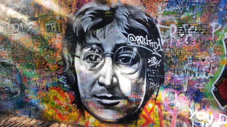 קיר ג'ון לנון ופראג הנסתרת